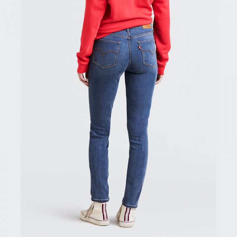 Levi's 721 High Rise Skinny Jeans - Dust In The Wind