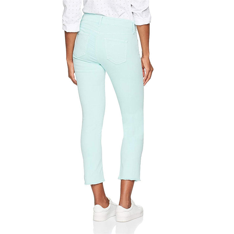 NYDJ Sheri Slim Pale Cabana Green MFOZ2041