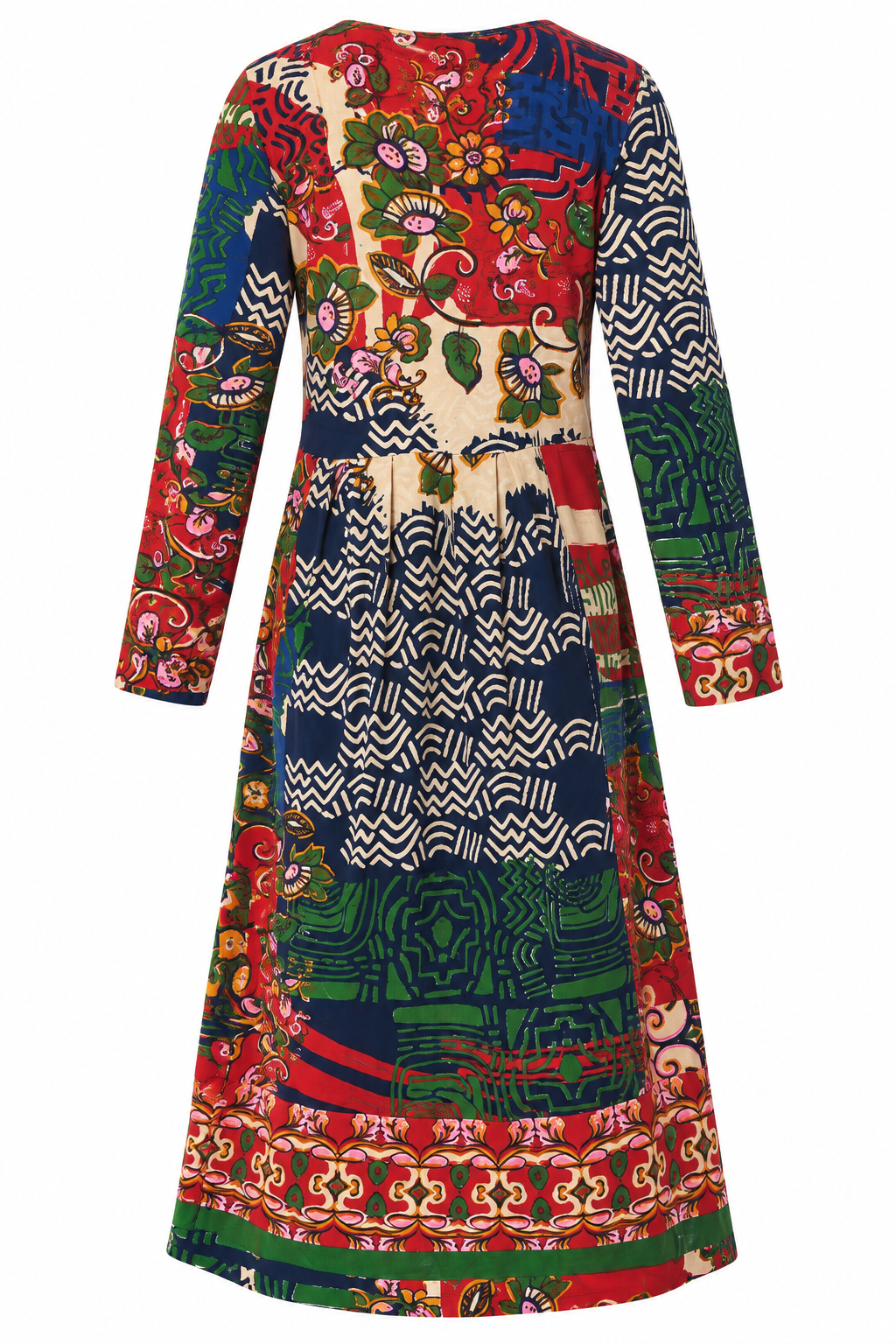 Zapotec Bubble Midi Dress – 31056 | Orientique
