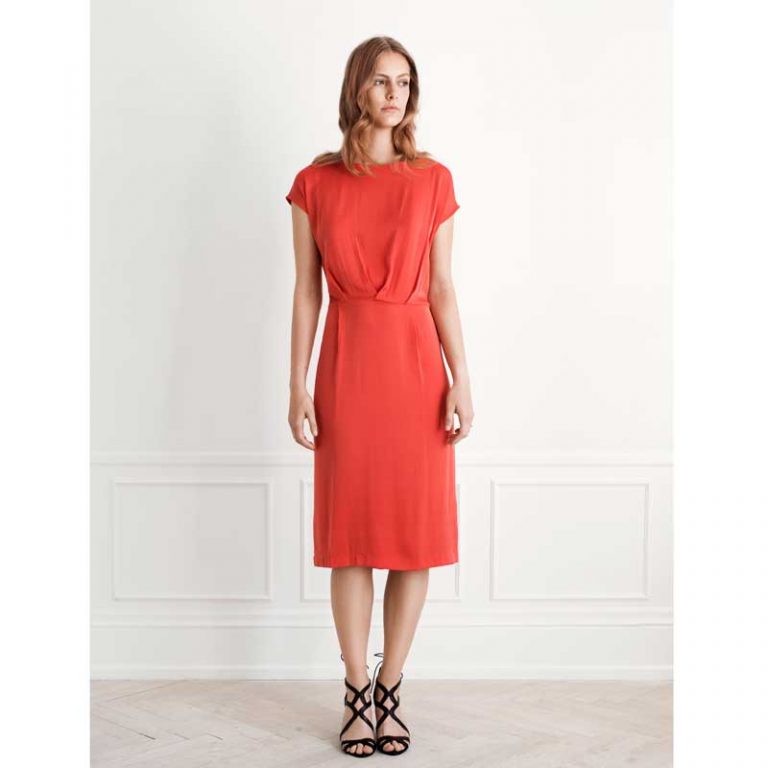 Red Shift Silk Blend Dress from Rosemunde