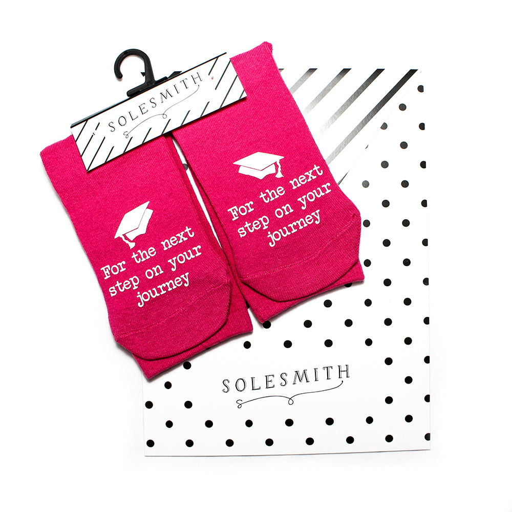 Solesmith Socks - Graduation Ladies Pink Socks