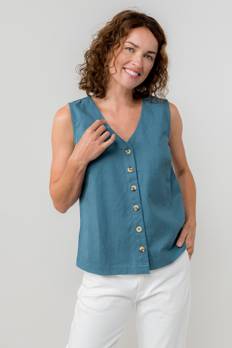 Allium Tencel Cotton Vest