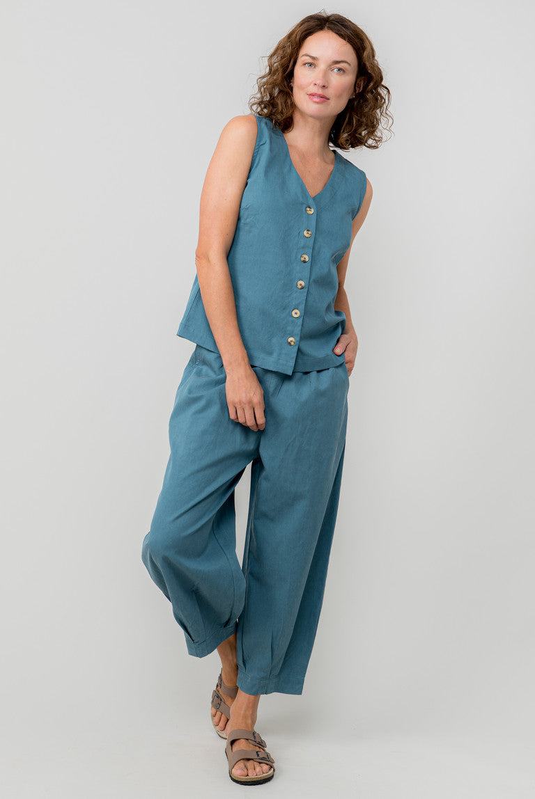 Allium Tencel Cotton Vest