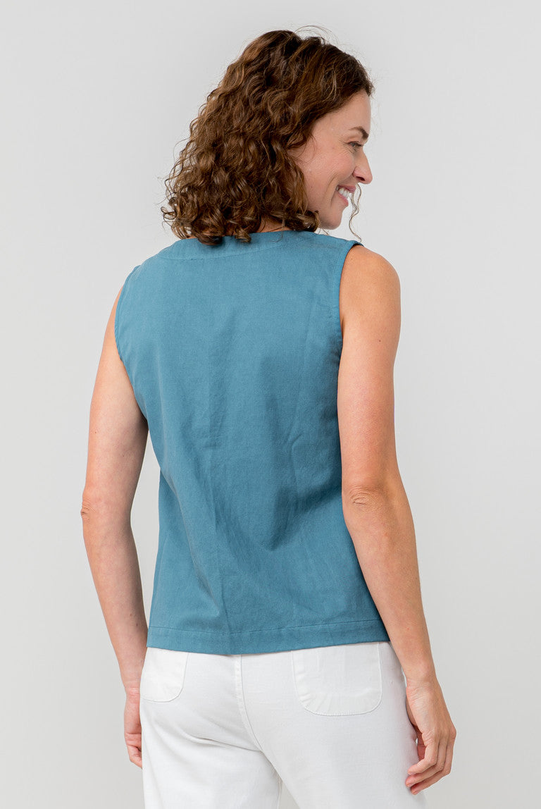 Allium Tencel Cotton Vest
