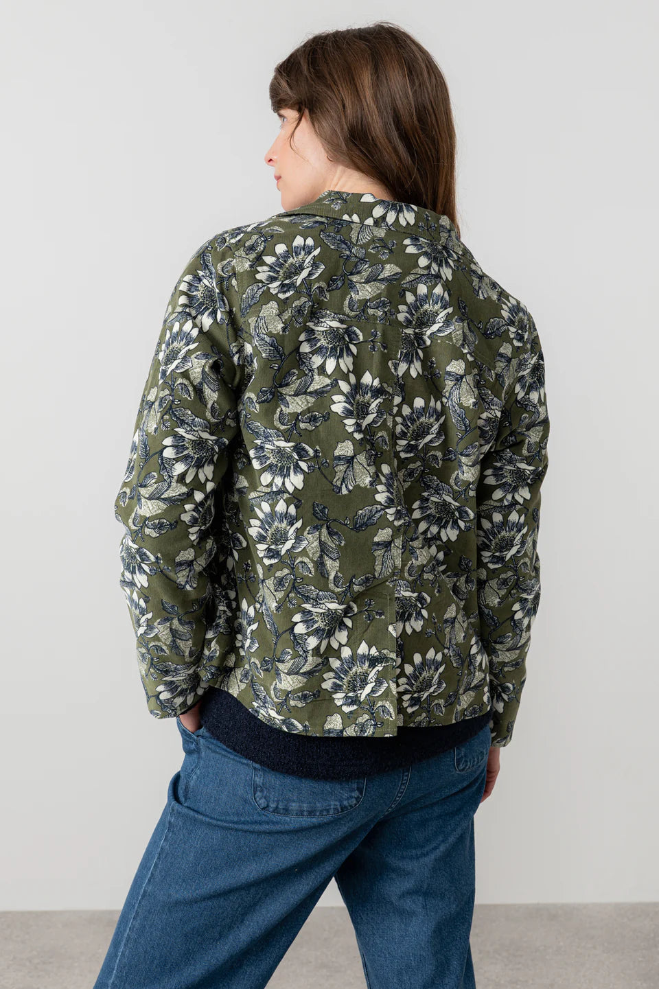 Moss Harvest Print Ash Jacket | Lily & Me LM25576