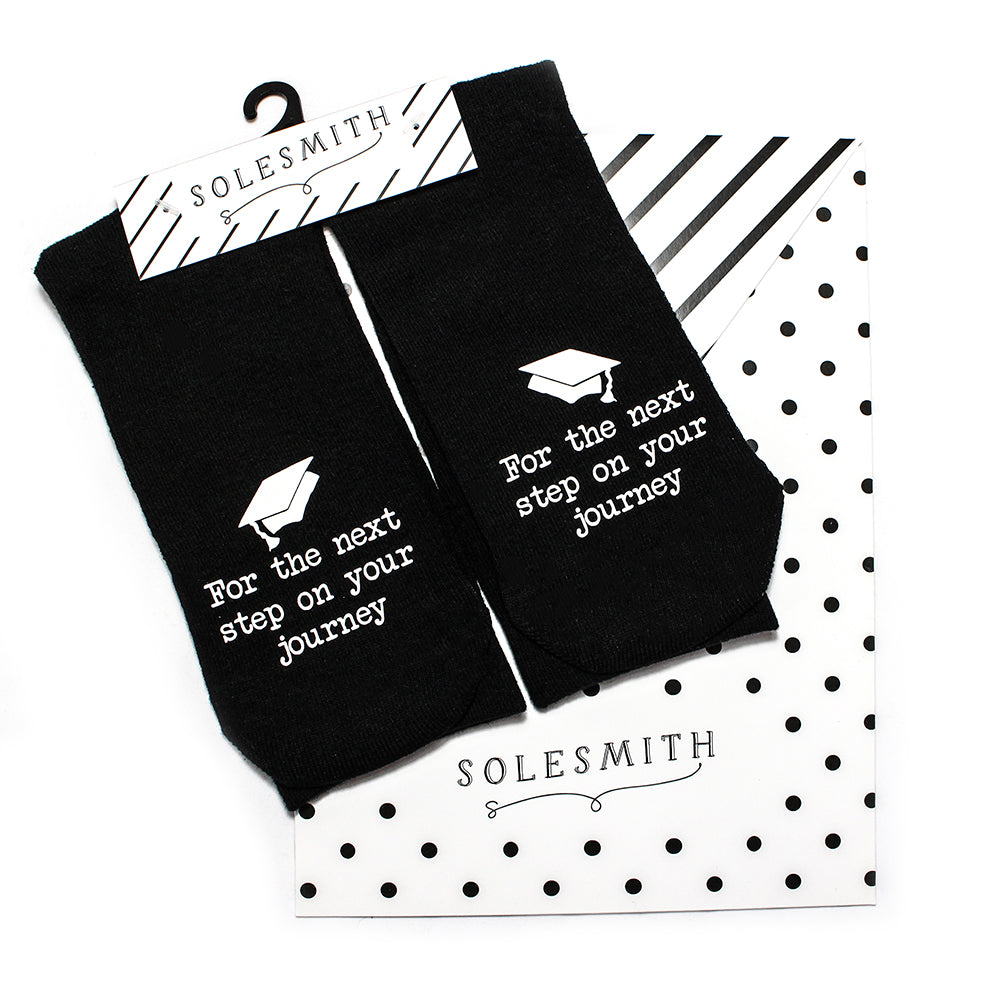 Solesmith Socks - Graduation Men's Black Socks