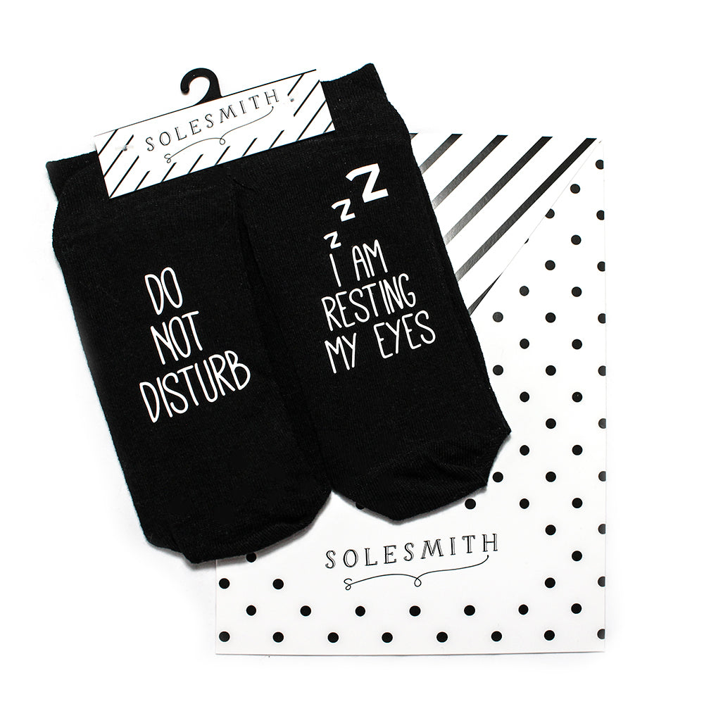 Solesmith Socks - Do Not Disturb