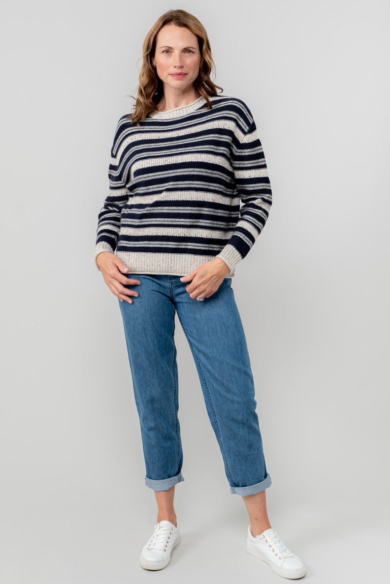 Edith Striped Knit Jumper