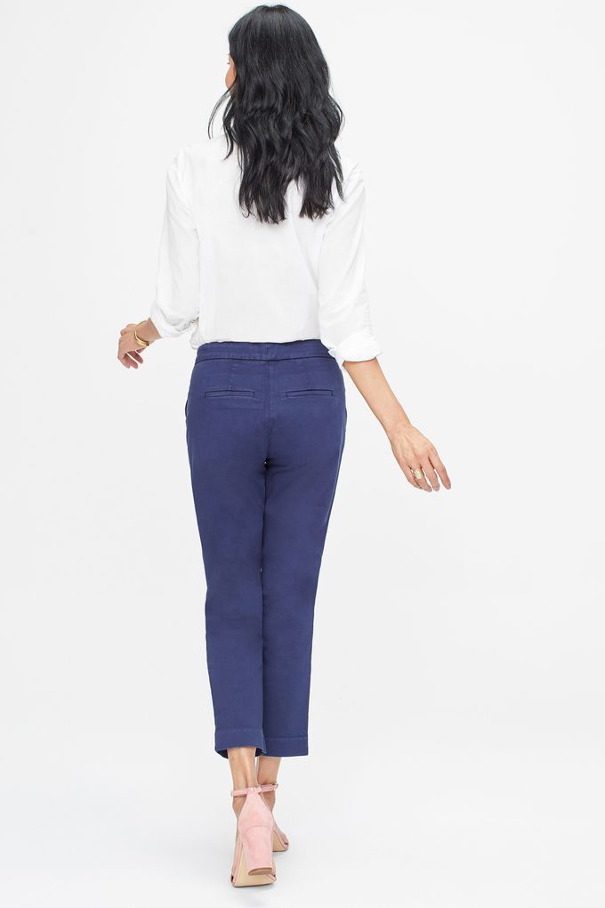 NYDJ Everyday Trouser Peacoat MSPM2197