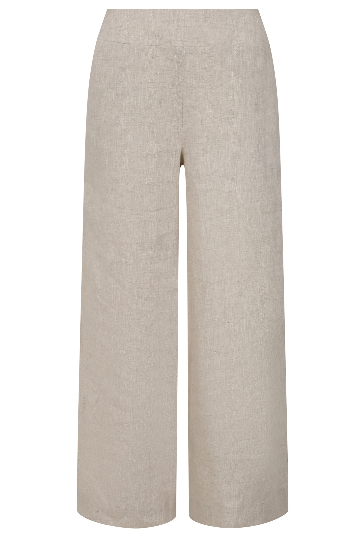 Sandy Marl Pull Together Wide Leg Trousers | Foil FO8300