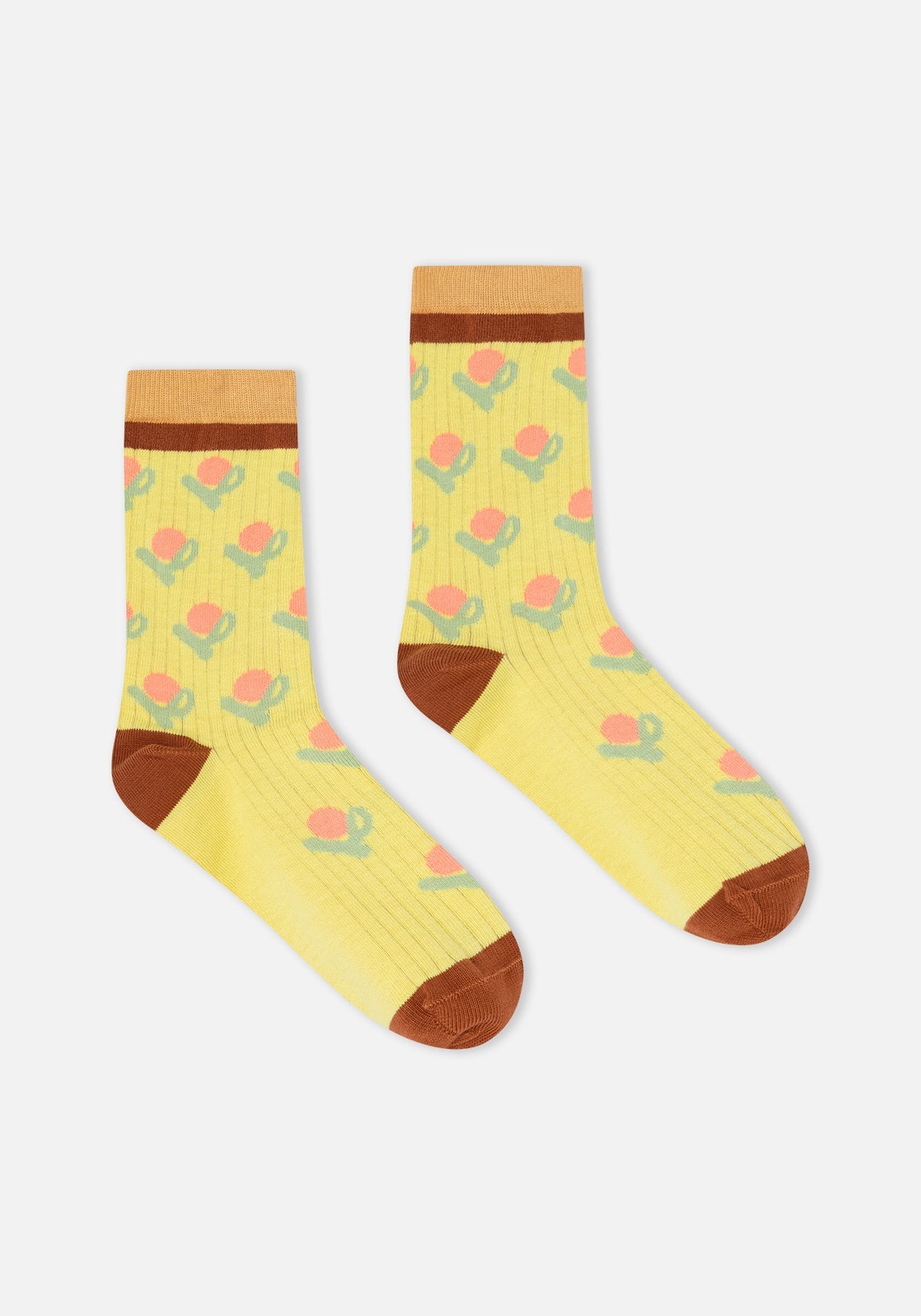 Flower Socks - Yellow | Dr.Bloom