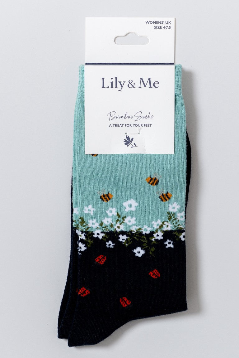 Hedgerow Bamboo Socks