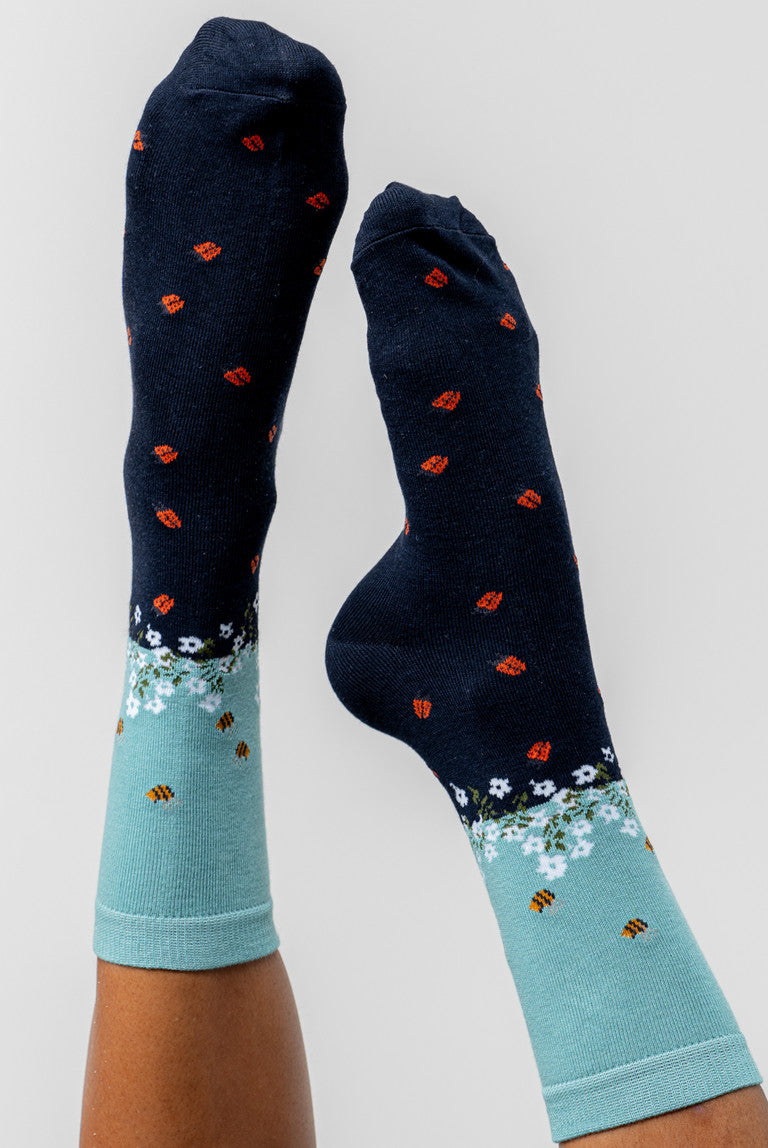 Hedgerow Bamboo Socks