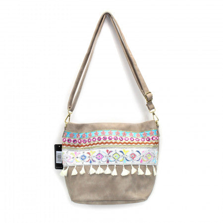 Cream Kos Shoulder Bag