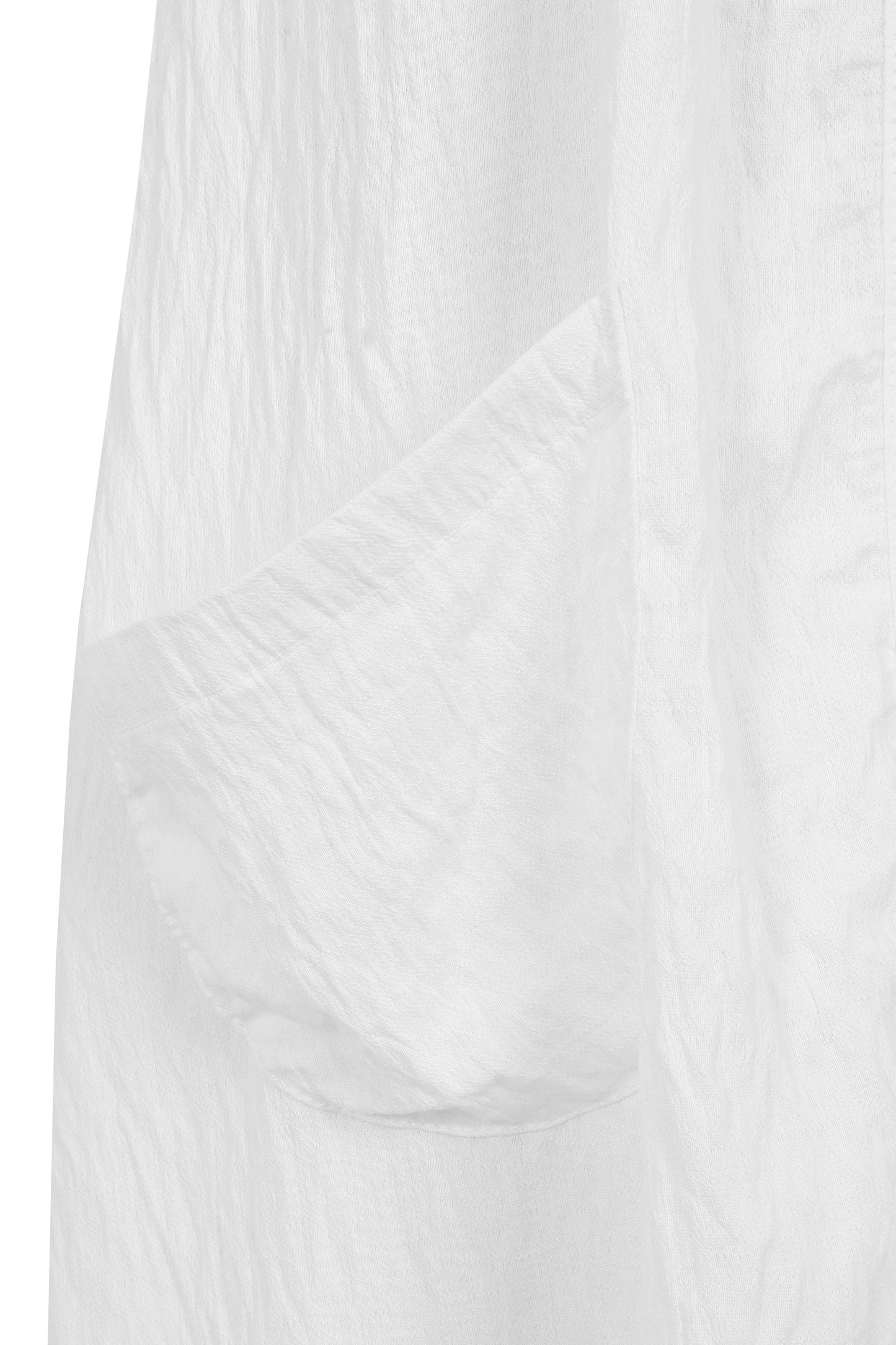 Long White Sleeveless Jacket - Lexane from Tara Vao