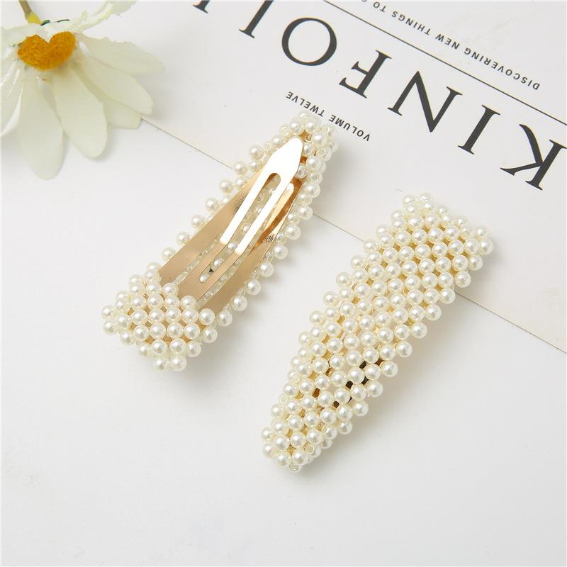 Multi pearl barrette