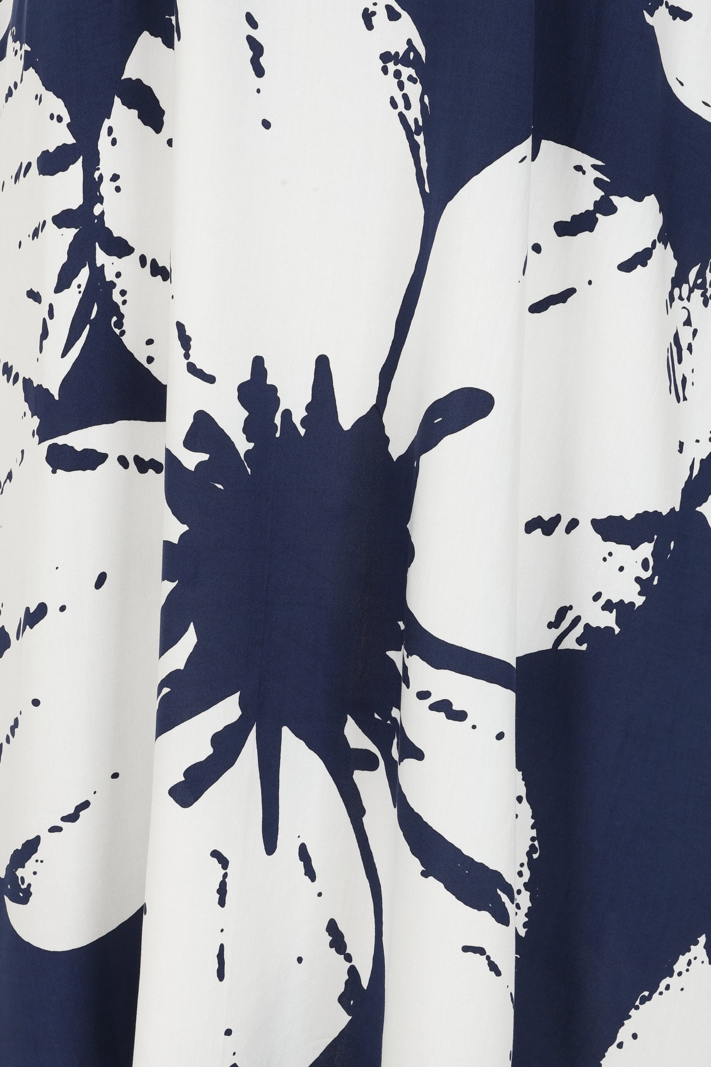 Navy & White Sleeveless Print Dress - Lilac from Tara Vao