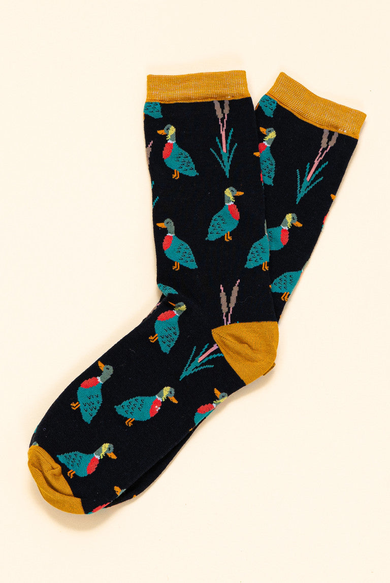 Set of 3 Animal Print Bamboo Socks Giftbox
