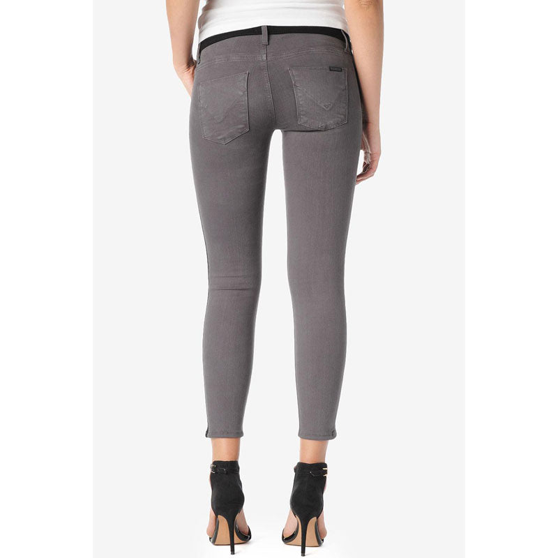 Hudson Leelou Skinny Leg Crop Jeans - Steel Grey