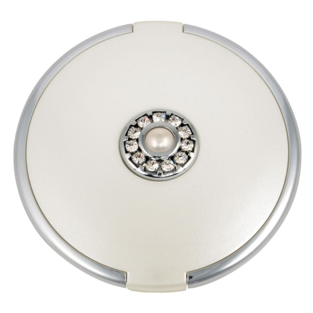 Swarovski Pearl & Crystal Compact Mirror