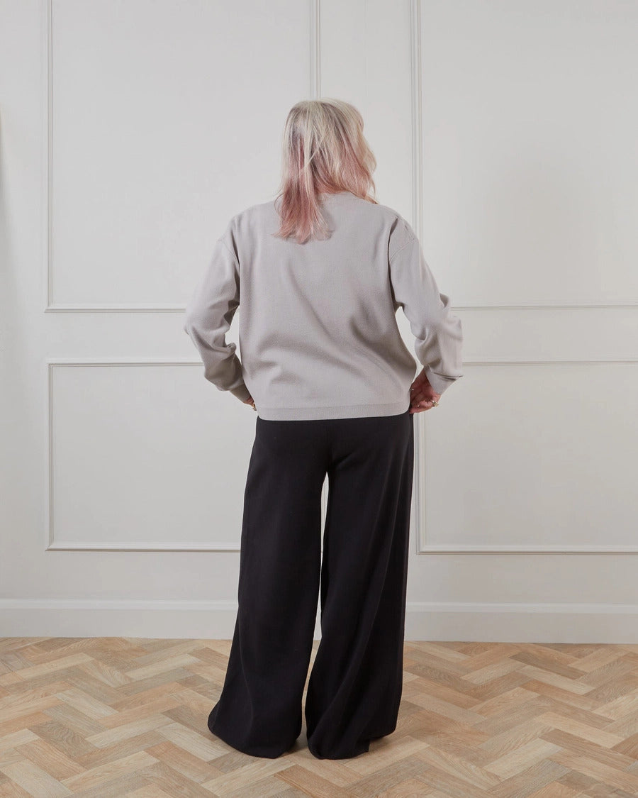 Soft Feel Cardigan in Putty - Margaret