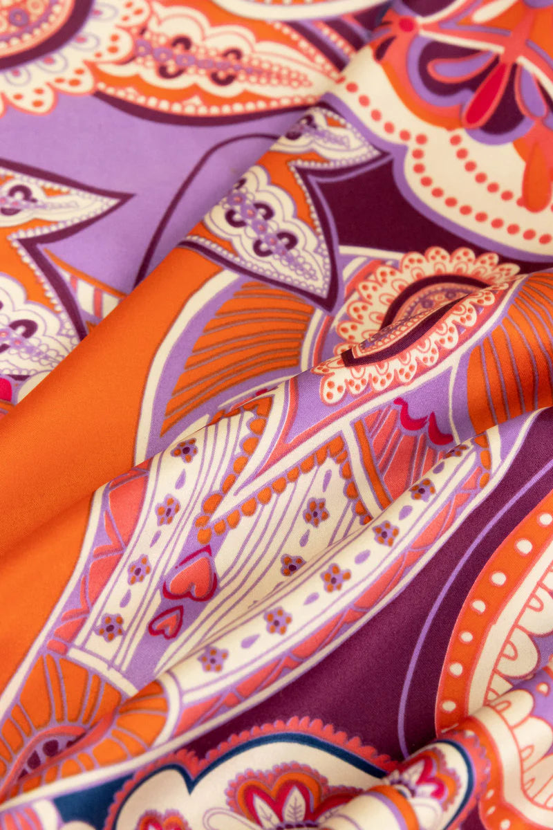 Paisley Neck Scarf - Powder Designs