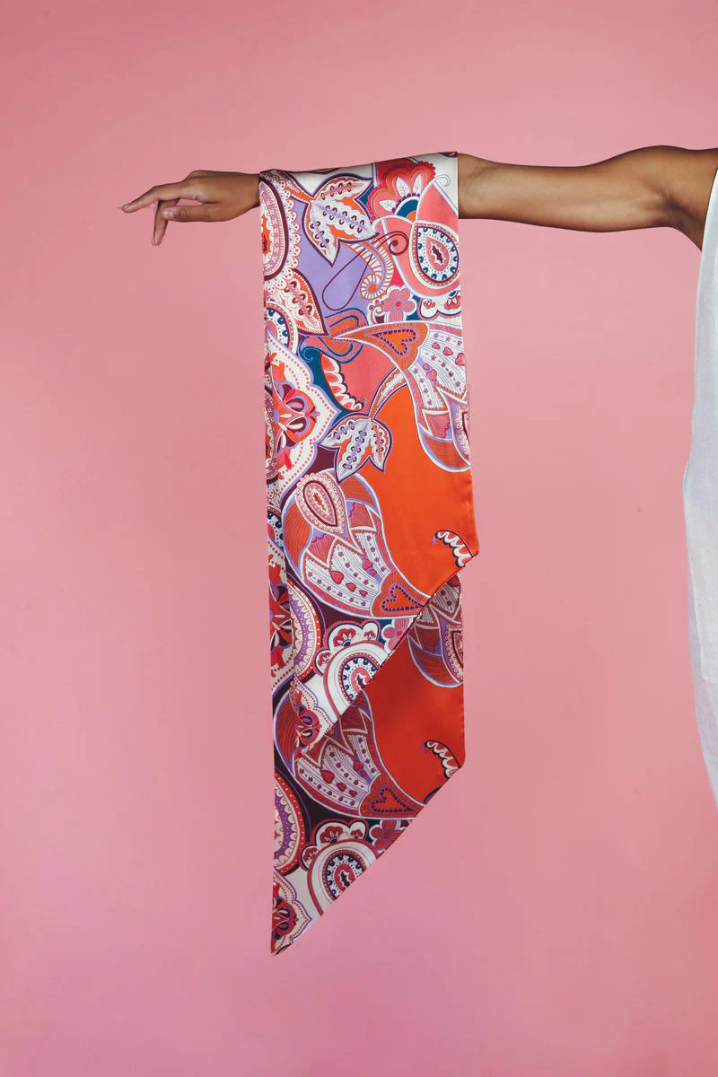 Paisley Neck Scarf - Powder Designs