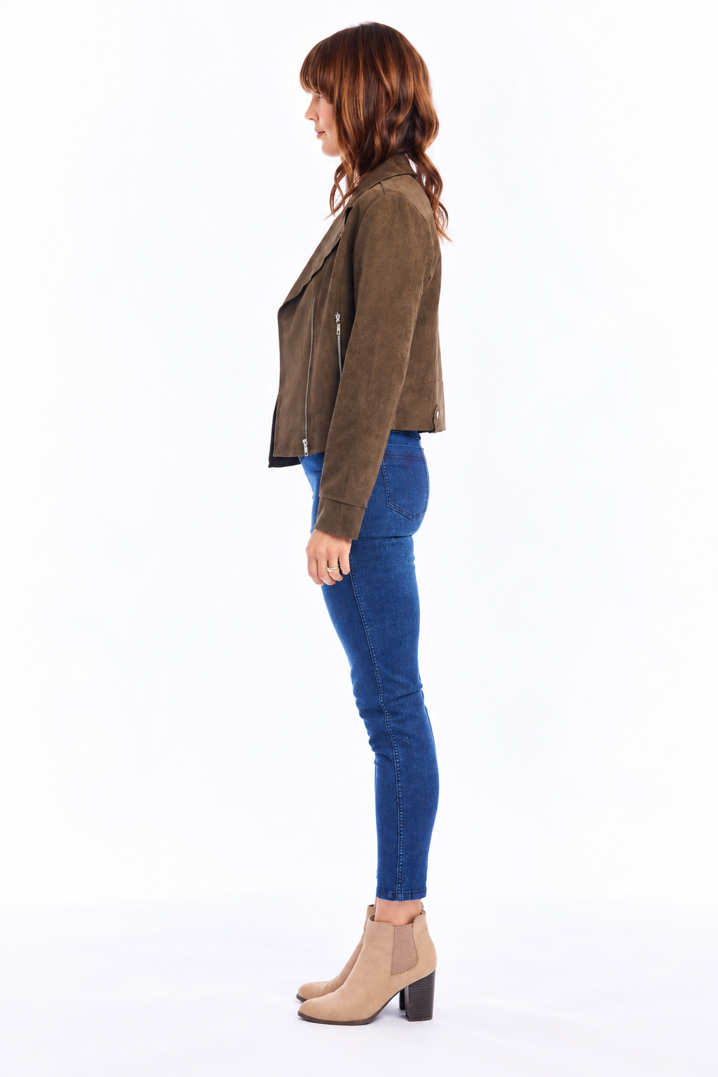 Olive Zip Jacket | Escape 82241