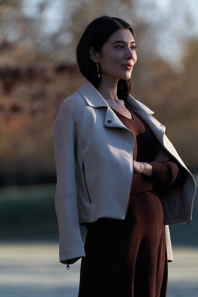 On Tour Chalk Biker Jacket | Foil FO8059