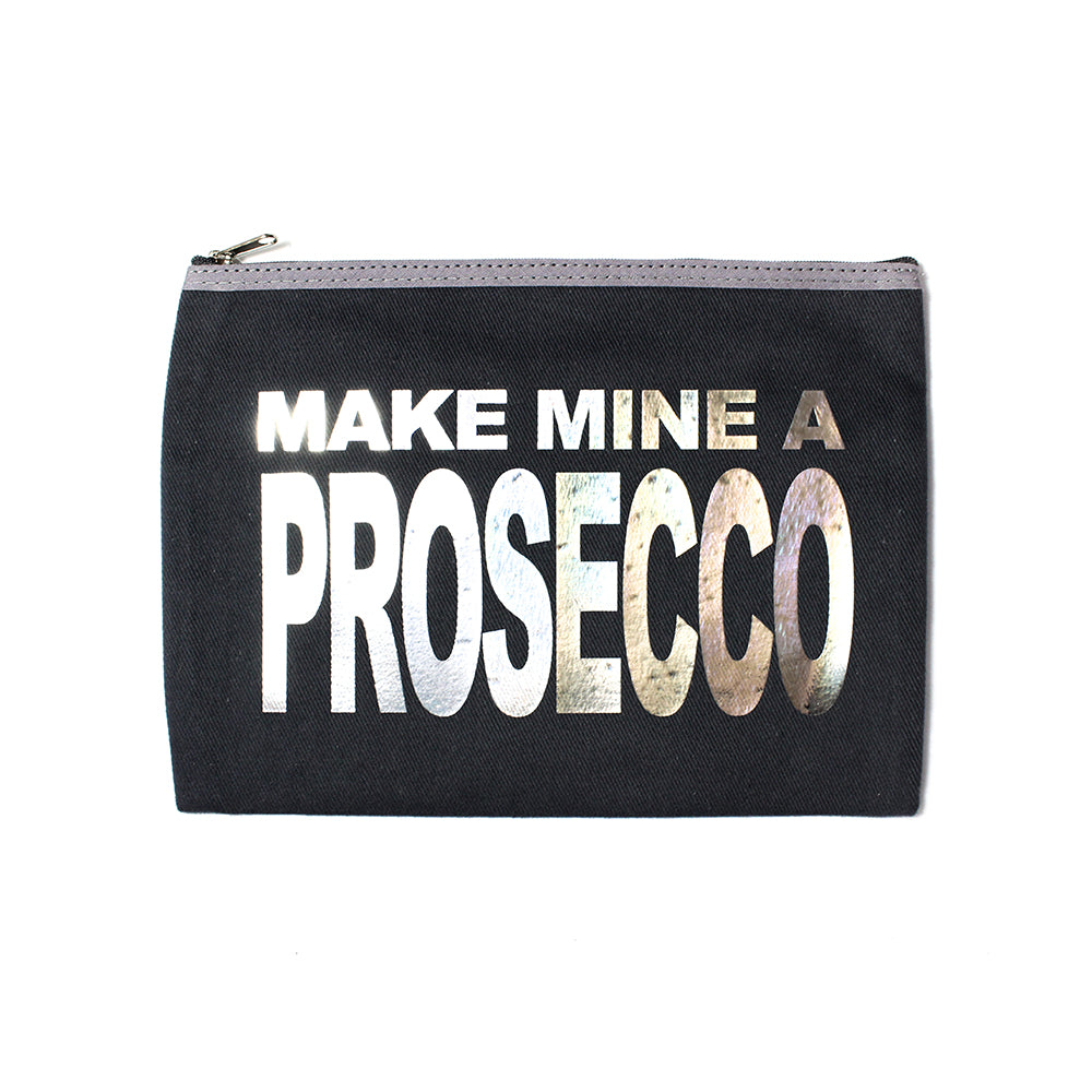 Catherine Colebrook Grey Cotton Bag - Make Mine a Prosecco