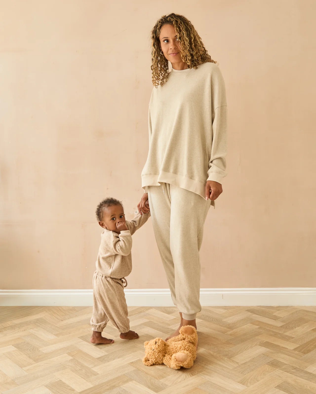 Rachel Sweatshirt | Beige | Chalk