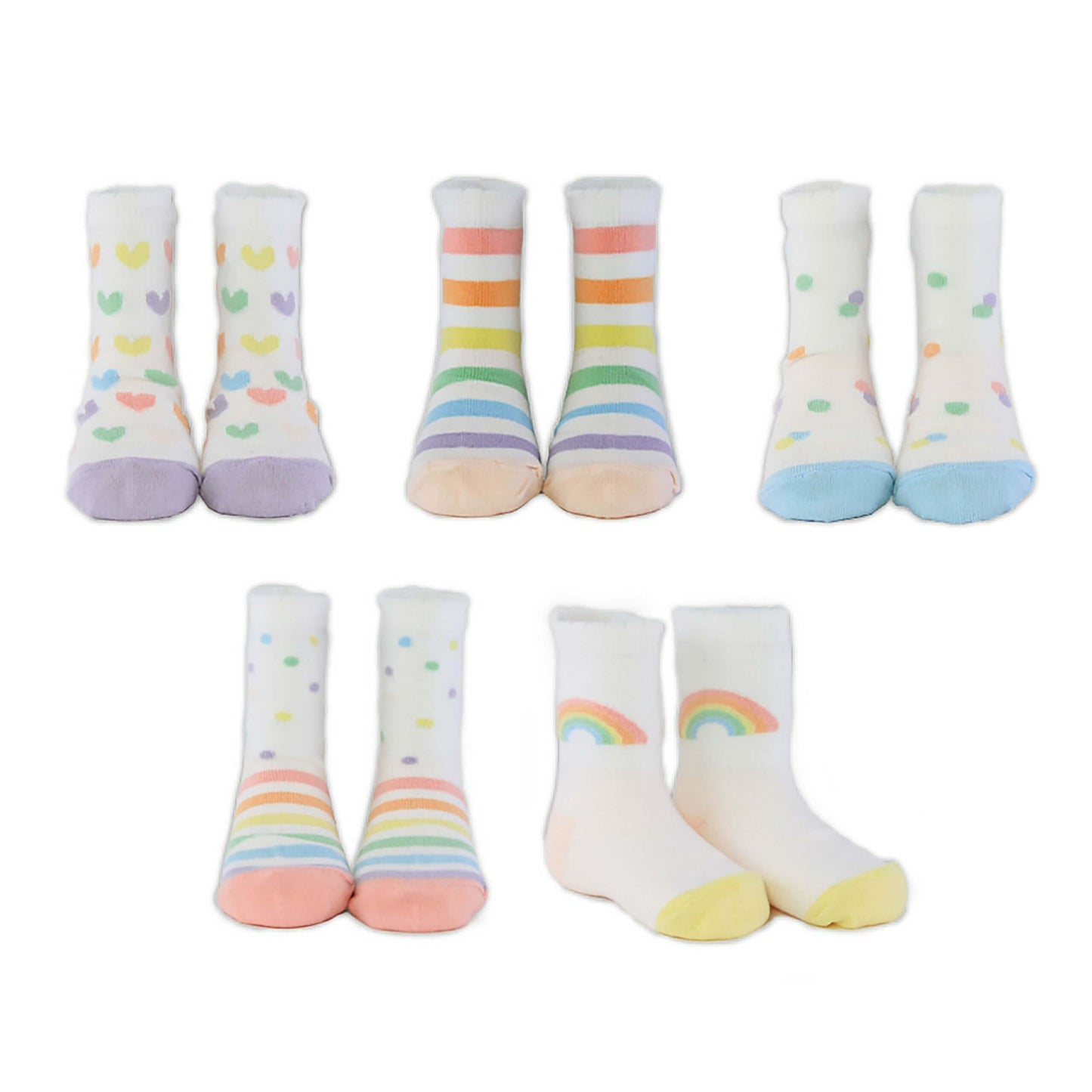 Rainbow Socks Set by United Oddsocks
