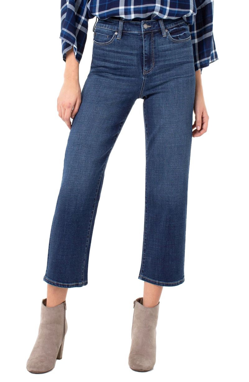 Liverpool Jeans Stevie High Rise Straight Leg - Rockaway