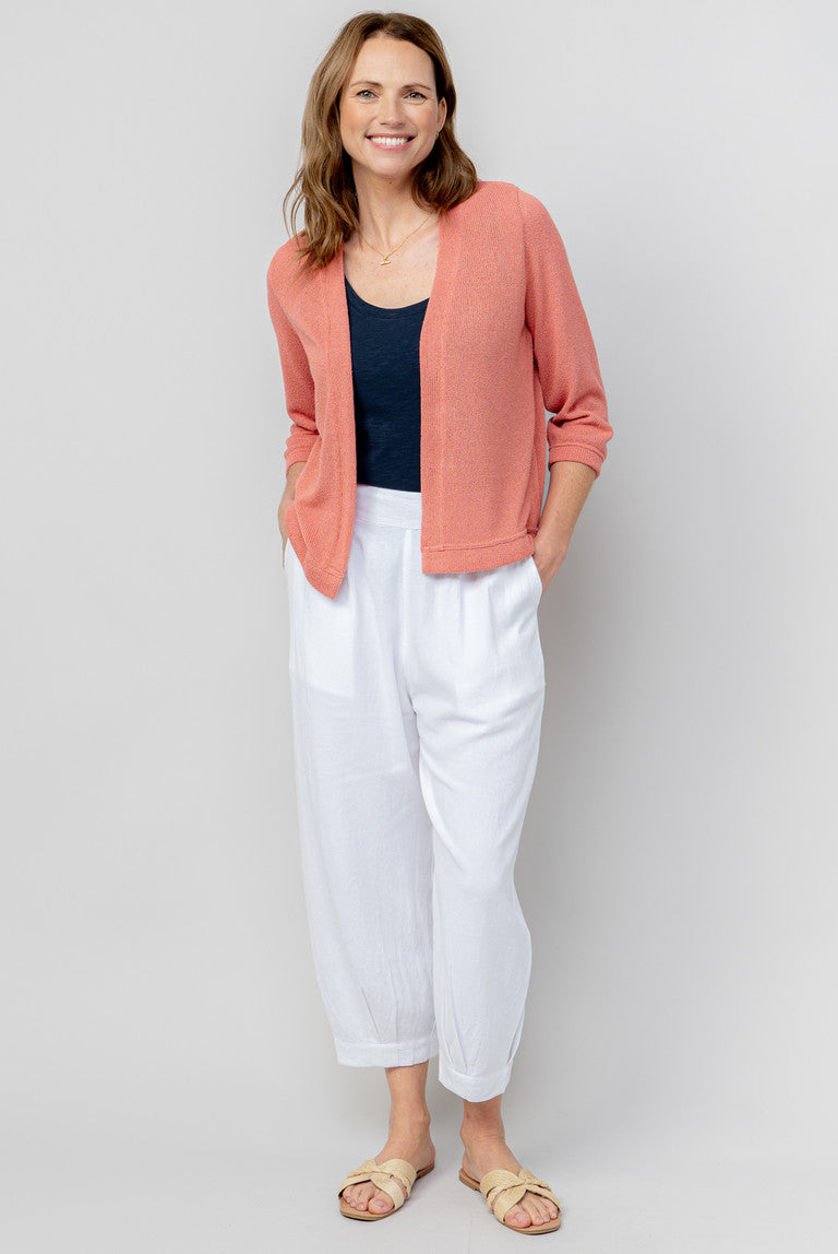 Antique Rose Edge to Edge Cardigan - Shore