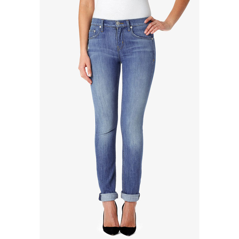 Hudson Skylar Slim Straight Leg Jeans - Angelino