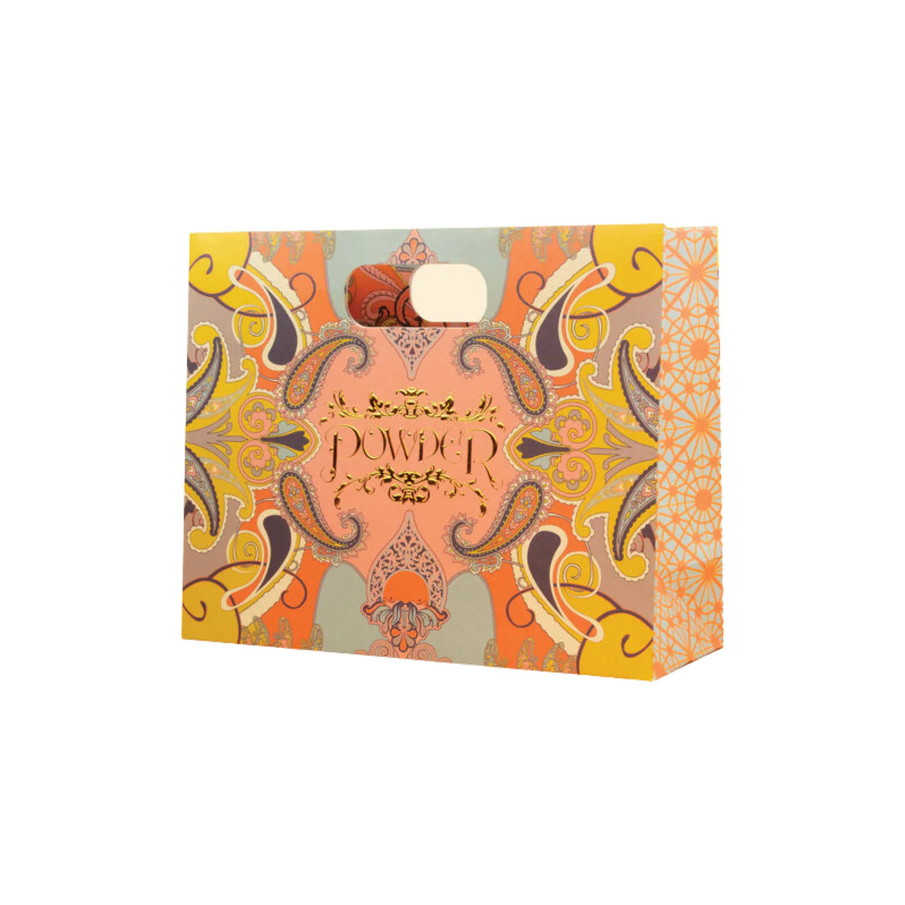 Elephants Velvet Cornflower Vanity Bag