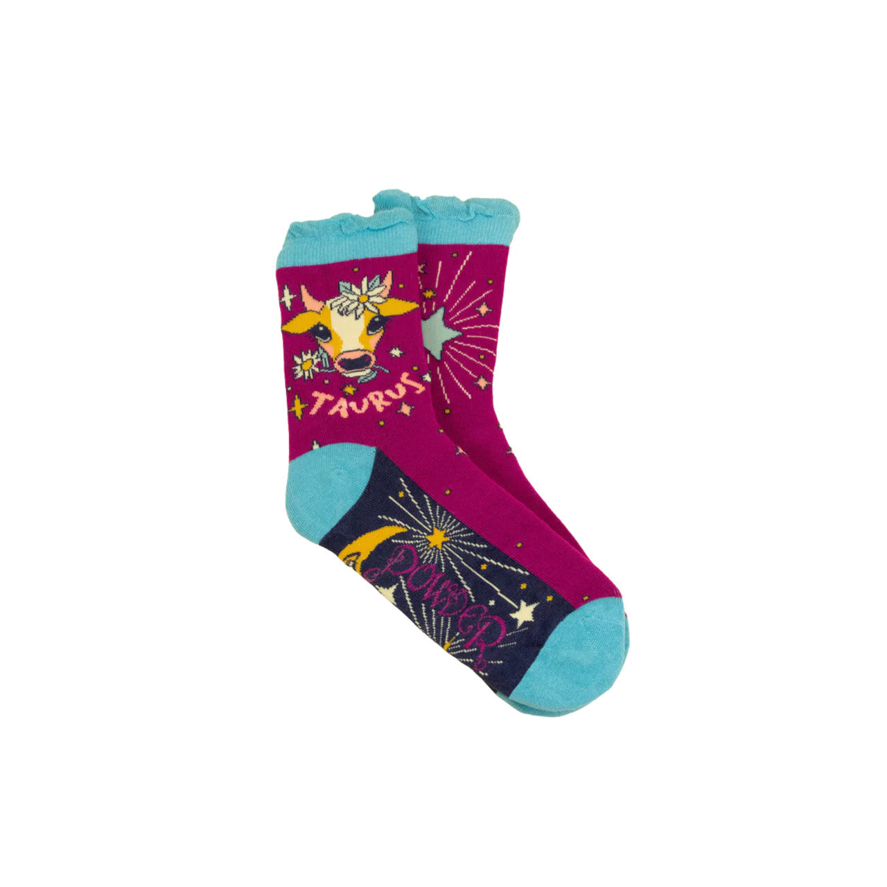 Taurus Zodiac Socks from Powder Designs