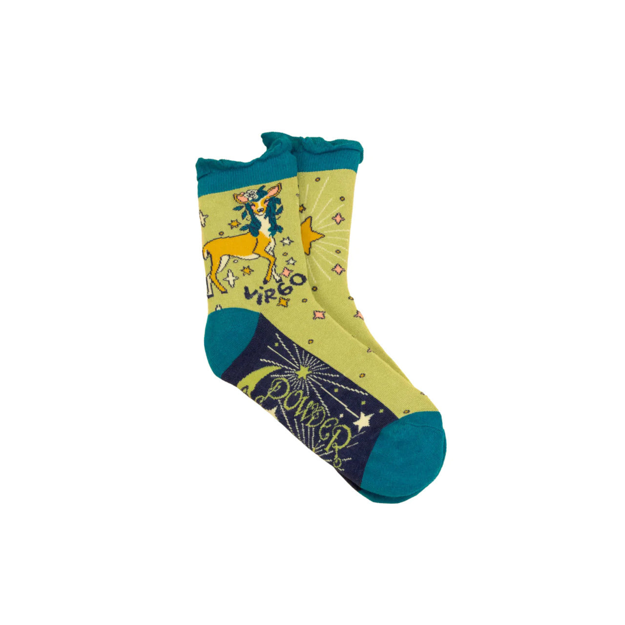 Virgo Zodiac Socks from Powder Designs