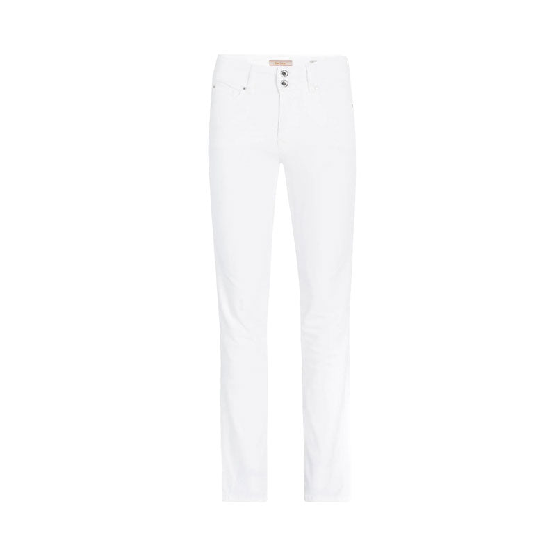 Salsa Slim Leg White Jeans 119123