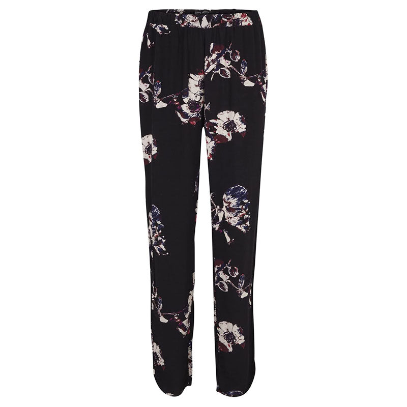 Second Female Black "Pantomime" Floral Trousers