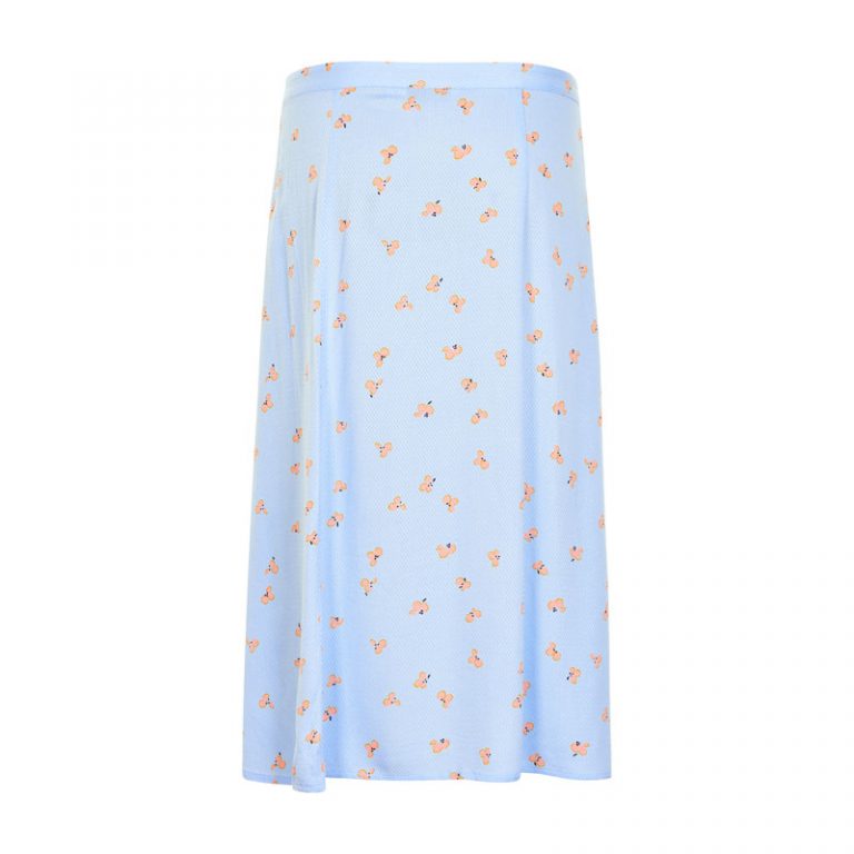 Baby Blue Print Kirby Skirt from Numph