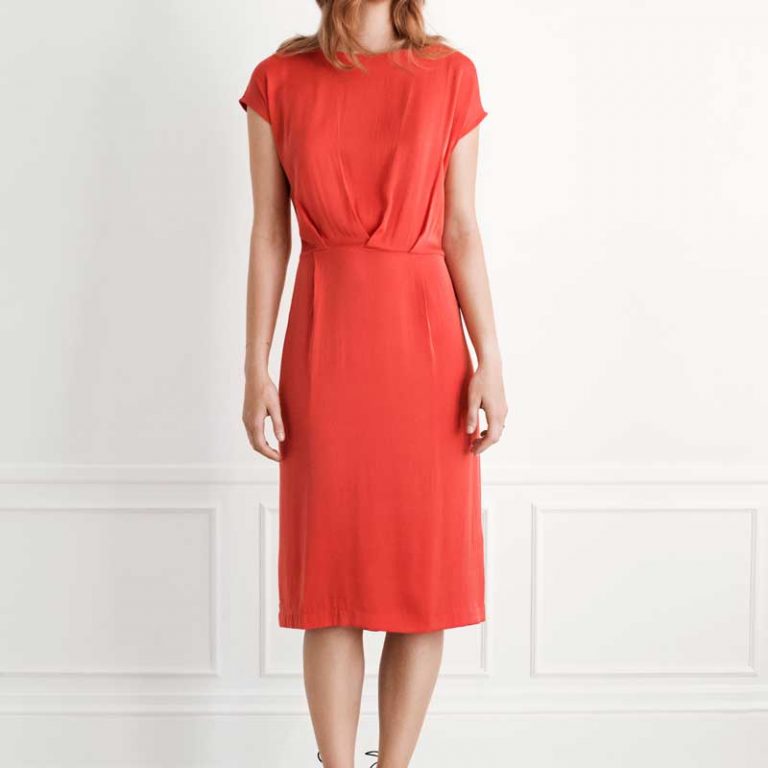 Red Shift Silk Blend Dress from Rosemunde