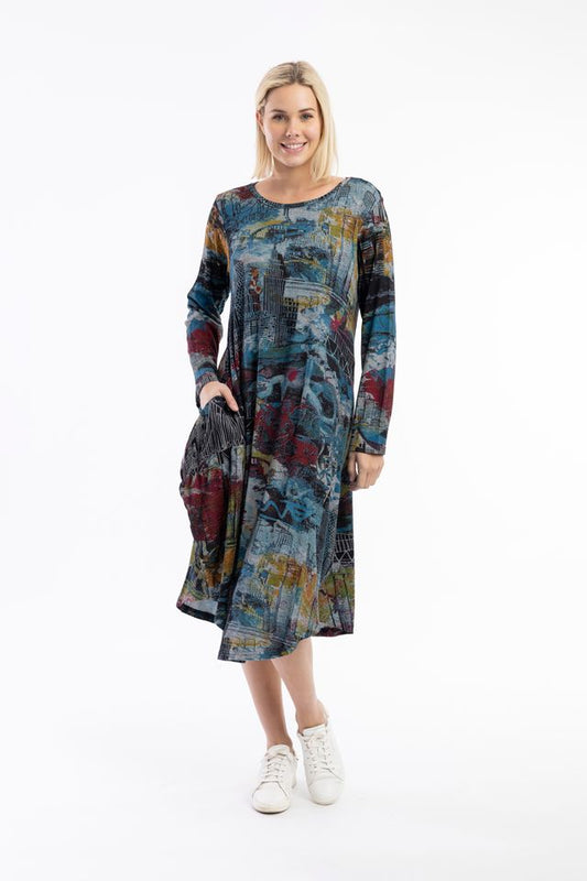 New York New York Bubble Dress | Orientique 20083