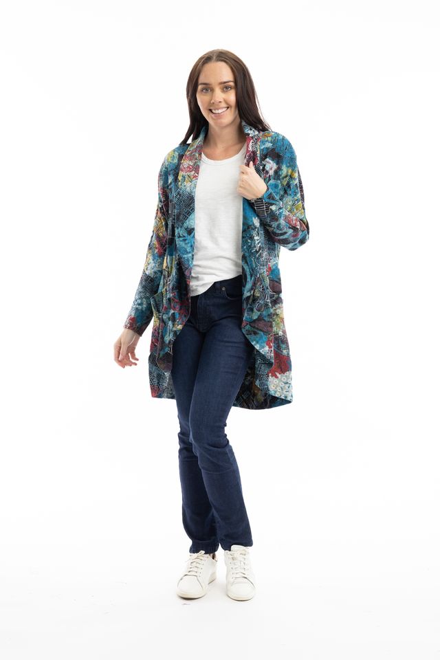 New York New York Wrap Jacket | Orientique 23041