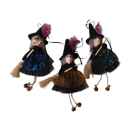 23cm Halloween Hanging Witch Decoration | Giftware Trading