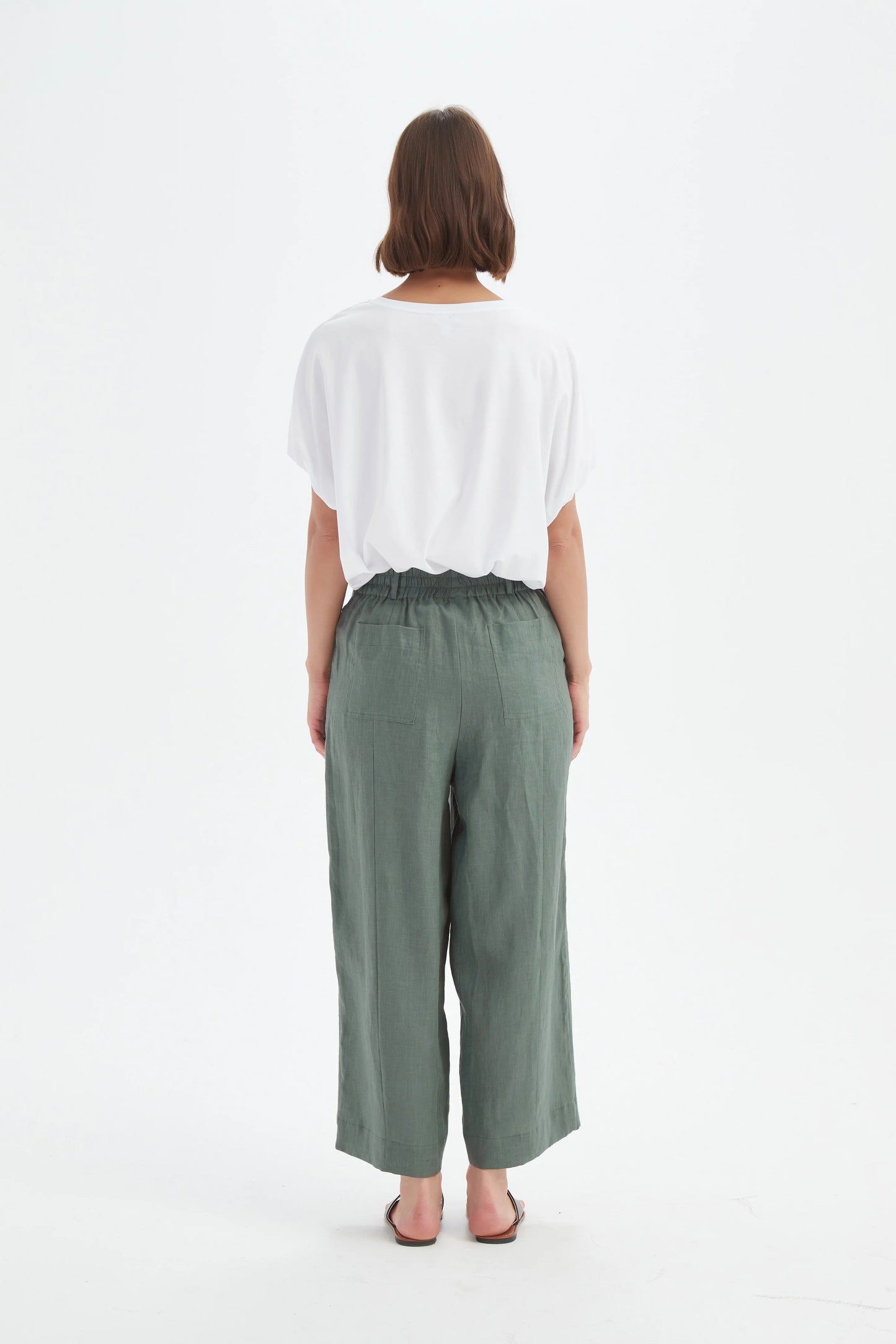 Petrol Patch Pocket Easy Trousers | Tirelli