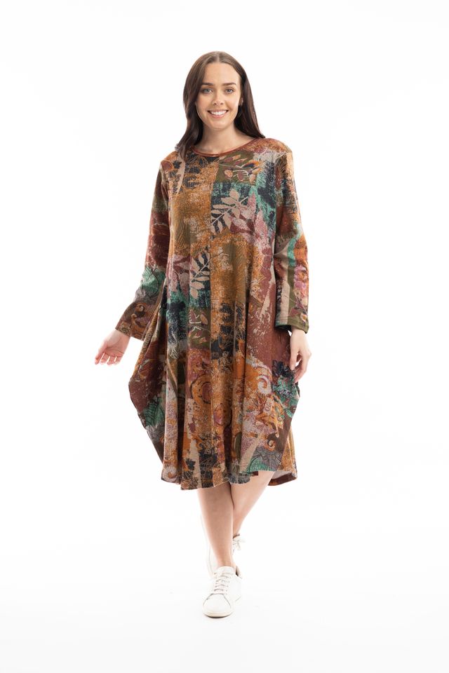 Fields of Gold Bubble Dress | Orientique 61706