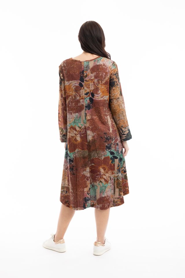 Fields of Gold Bubble Dress | Orientique 61706