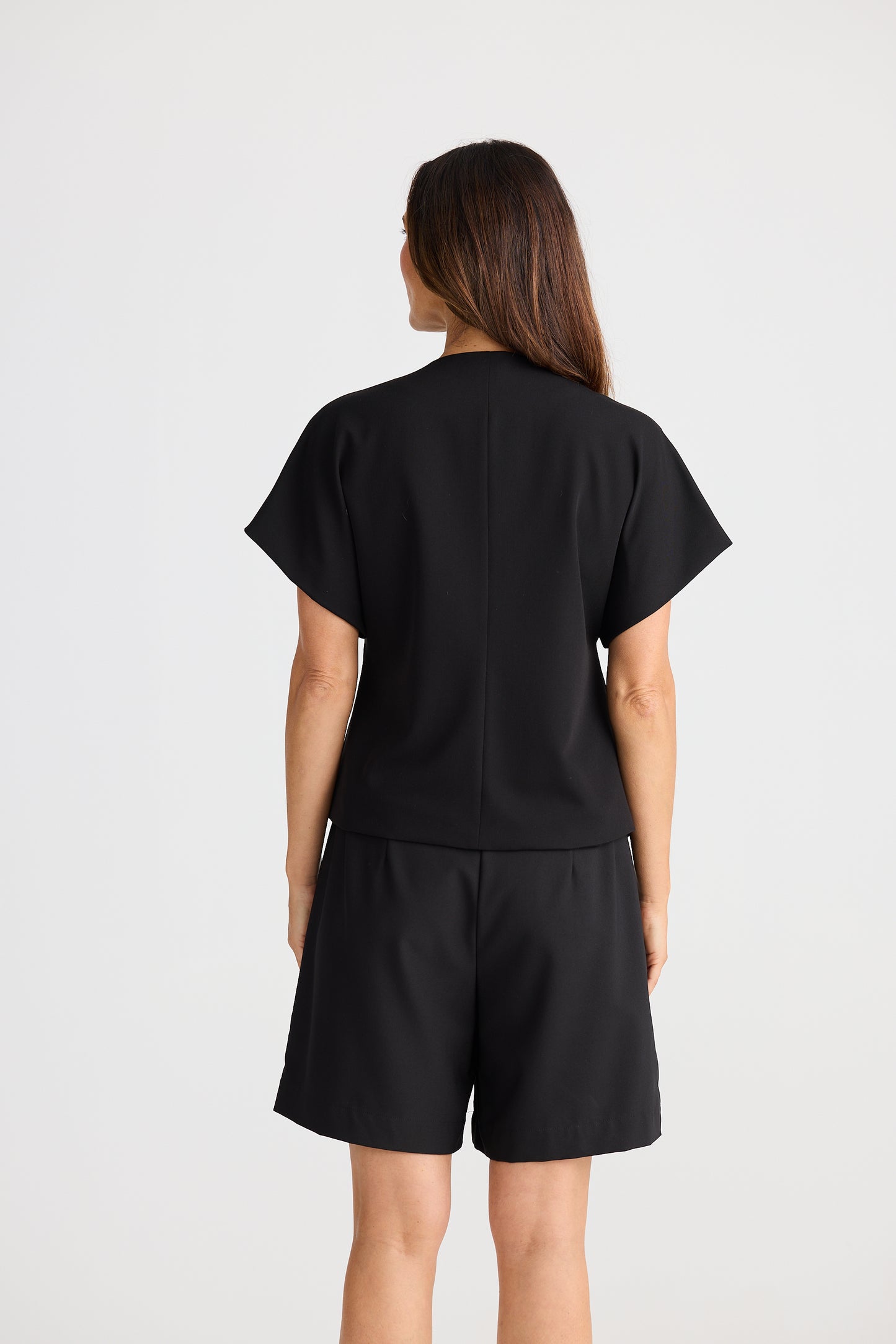 Black Origami Top | Brave & True BT25322