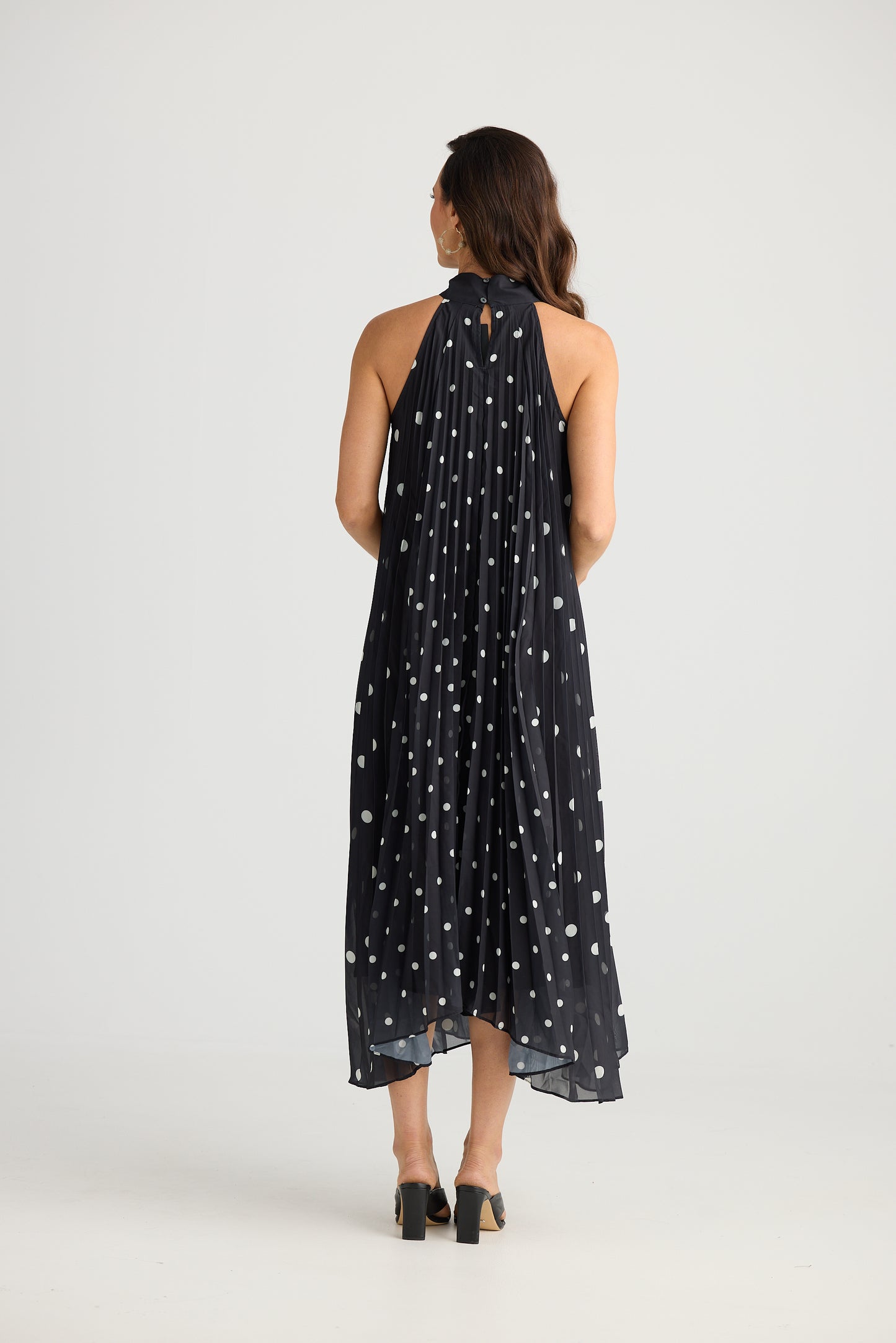 Black & White Spot Inca Dress | Brave & True BT25385